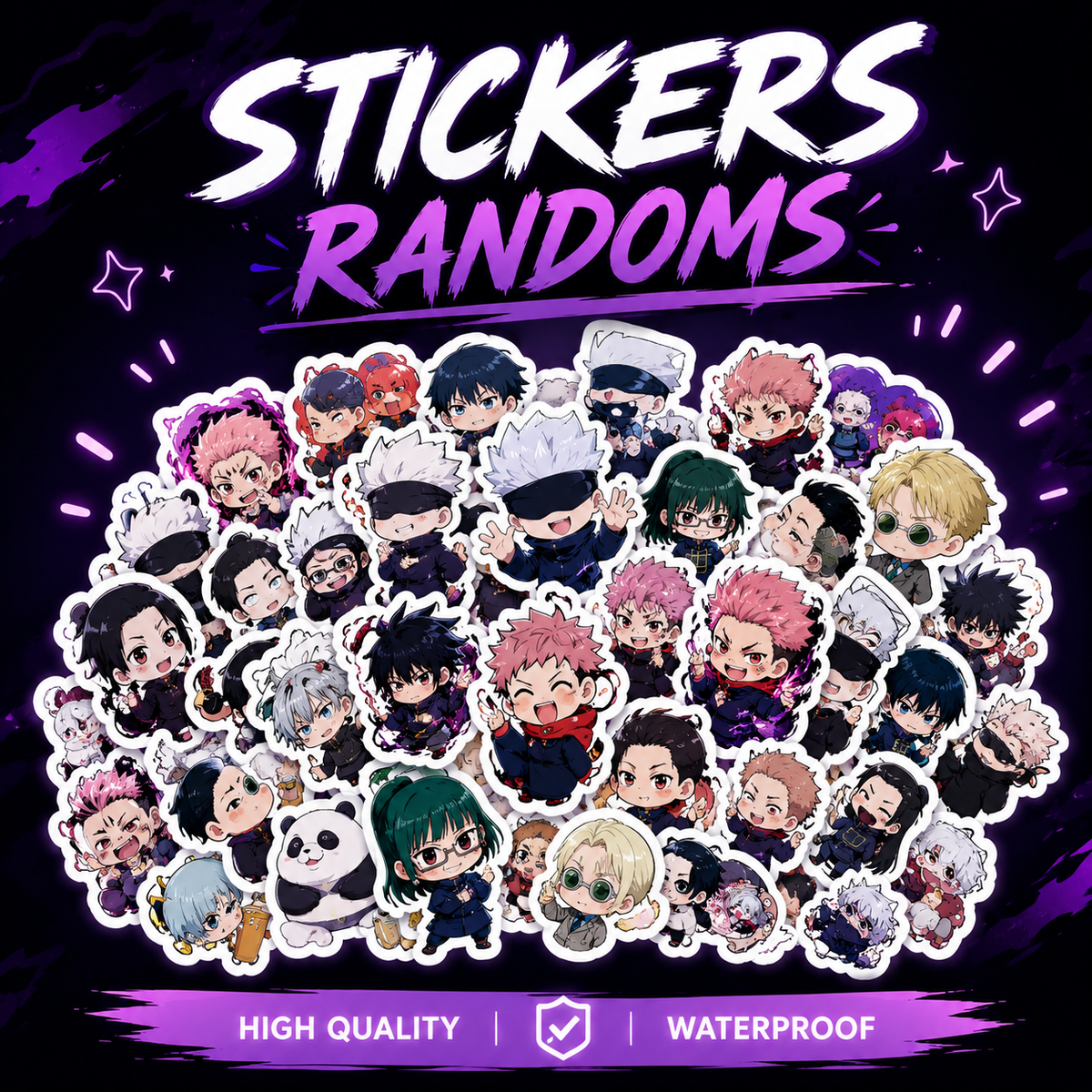 5-Teile Sticker Pack
