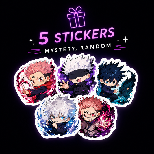 5-Teile Sticker Pack